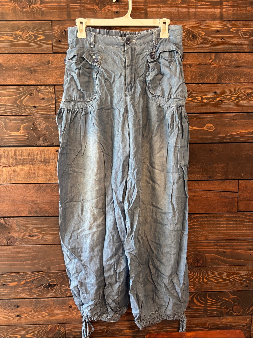 Oli & Hali Light Blue Wide Leg Flare Jeans